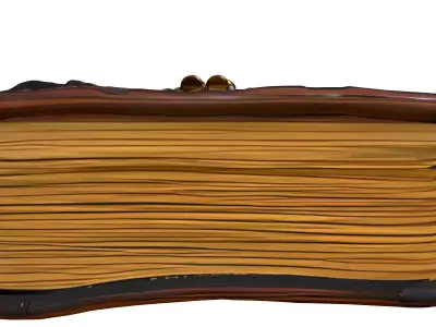 Ornate Nautical Adventure Book Low-poly 3D model