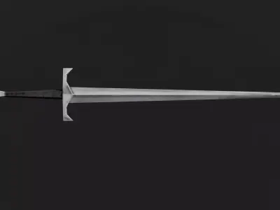 PSX - PS1 - Swords Pack - Low Poly Low-poly 3D model