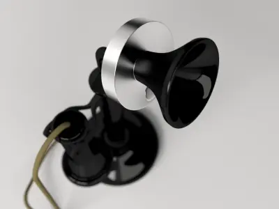 Old Telephone 3D model