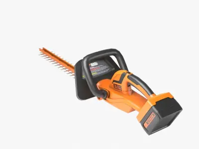Electric Hedge Trimmer 3D model
