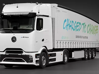 2025 Mercedes-Benz eActros 600 GigaSpace 3D model
