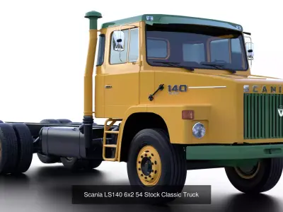 Scania L140 Series - Complete Collection 3D Model Pack