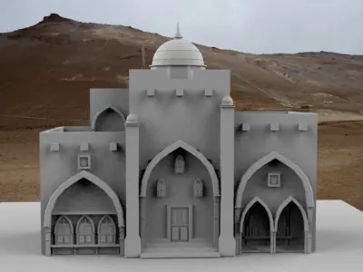 Old Tomb  3D model