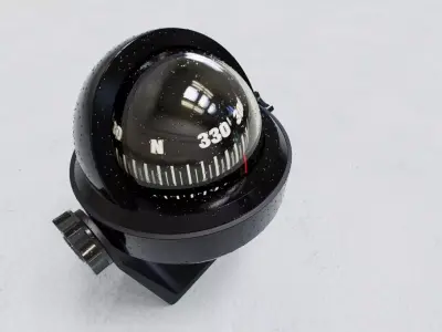 Magnetic Compass BS2 3D model