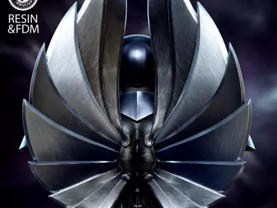 Wicked Marvel Darkhawk Portrait Bust 3D print model