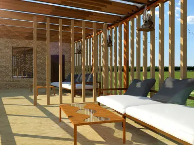 VILLAGE HOUSE 3D model