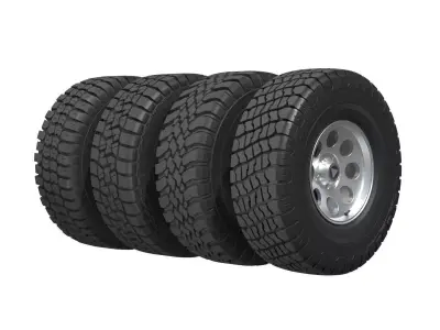 Generic off-road Tire pack  3D model
