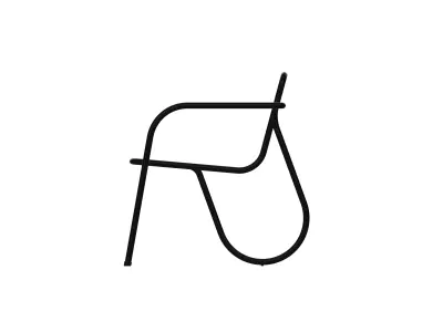 Chair outdoor series 2 3D model