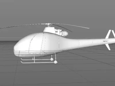Helicopter 3D model by BPep from CGTrader