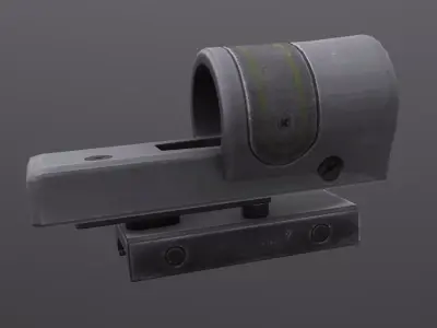 Reflex RX34 Low-poly 3D model