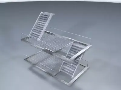 Iron Base Free low-poly 3D model