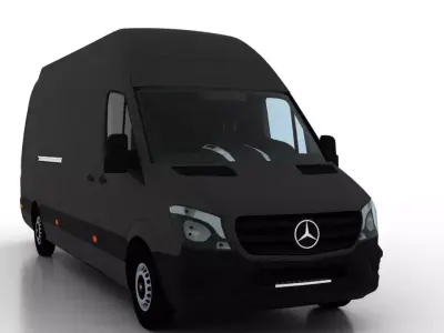 Mercedes Benz Sprinter L3H3 2015 Cargo EU 3D model