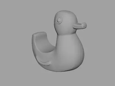 Toy Duck Low-poly 3D model