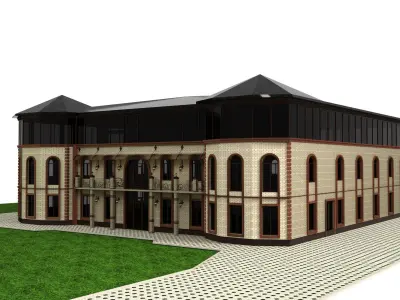 Private House 3D model 3