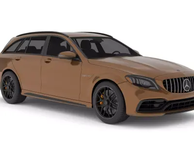 Mercedes-Benz C63 Estate 3D model