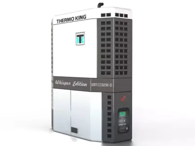 Thermo King SB-III SR Plus Whisper Edition Refrigeration Unit Low-poly 3D model