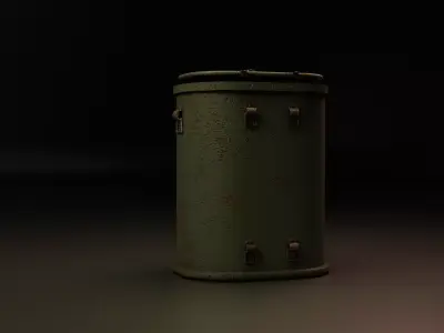 Military Crate Free 3D model