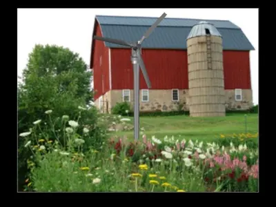 windmill wind turbine Free 3D model