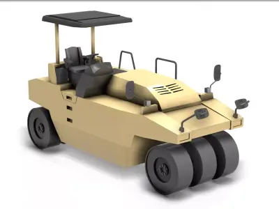 Heavy equipment - Vehicle 003 3D model