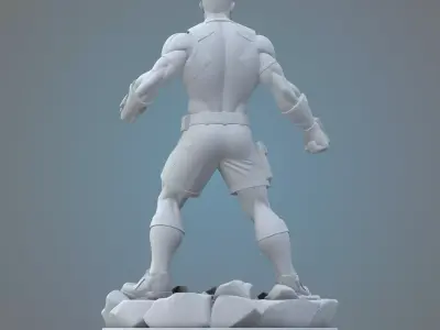 Tactical Operative Figure PM-79 3D print model