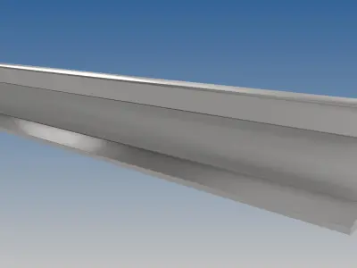 British Standard-EN13674  46E1 train 3D model