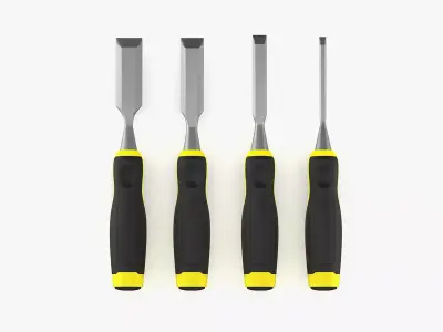 Chisel Set tool 3D model