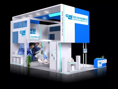 Exhibition - Area - 9X6-3DMAX2009-051 3D model