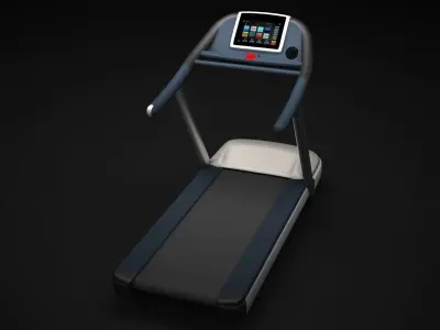 Cardio Fitness Equipment Collection 3D Model Pack