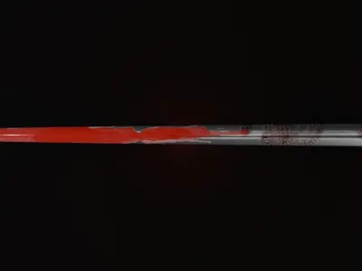 Medieval Two-handed  Sword 4k Textures Free 3D model