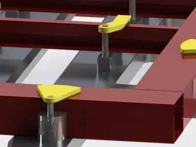 Welding table Free 3D model purchase