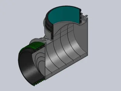 Manhole base Free 3D model