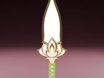 Knife guard dragon 3D model shadow fight 3  3D model