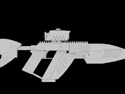 XR 15 ASSAULT RIFLE 3D model