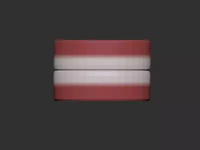 very simple stylized teeth Free low-poly 3D model