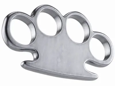 Classic Steel Knuckle 3D model