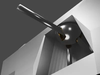 Catraca - access control equipment  3D model