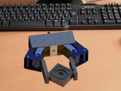 Robotic gripper Free 3D model