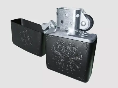 Lighter 3D model get