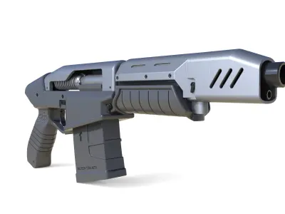 Militech Crasher - Cyberpunk 2077 - Printable 3d model - STL 3D print model purchase