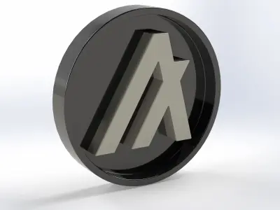 ALGORAND 3D Part STL and IGES 3D print model 3D print model