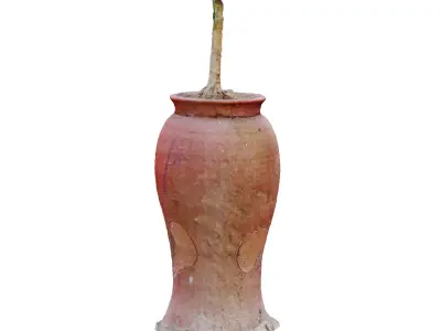 Pottery Decor - Photogrammetry 3D model