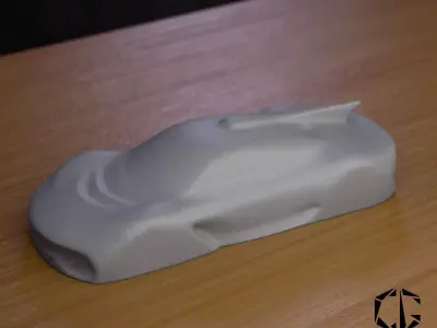 Mercedes-AMG ONE simplified decorative model  3D print model