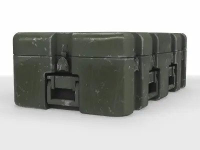Military crate 34 3D model