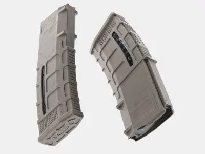 MAGPUL AR-15 PMAG Gen 3 30rd - High-poly 3D model