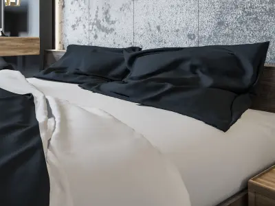 Bedroom Interior 3D model 71