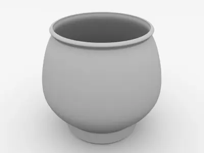 Fish Bowl 3D model purchase