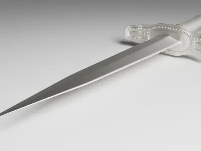 Dagger 3D model buy