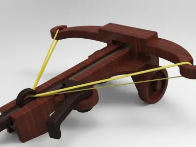 Desktop Balista 3D model