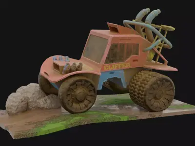 Cliffer 3D model