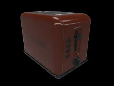 toaster 3D model